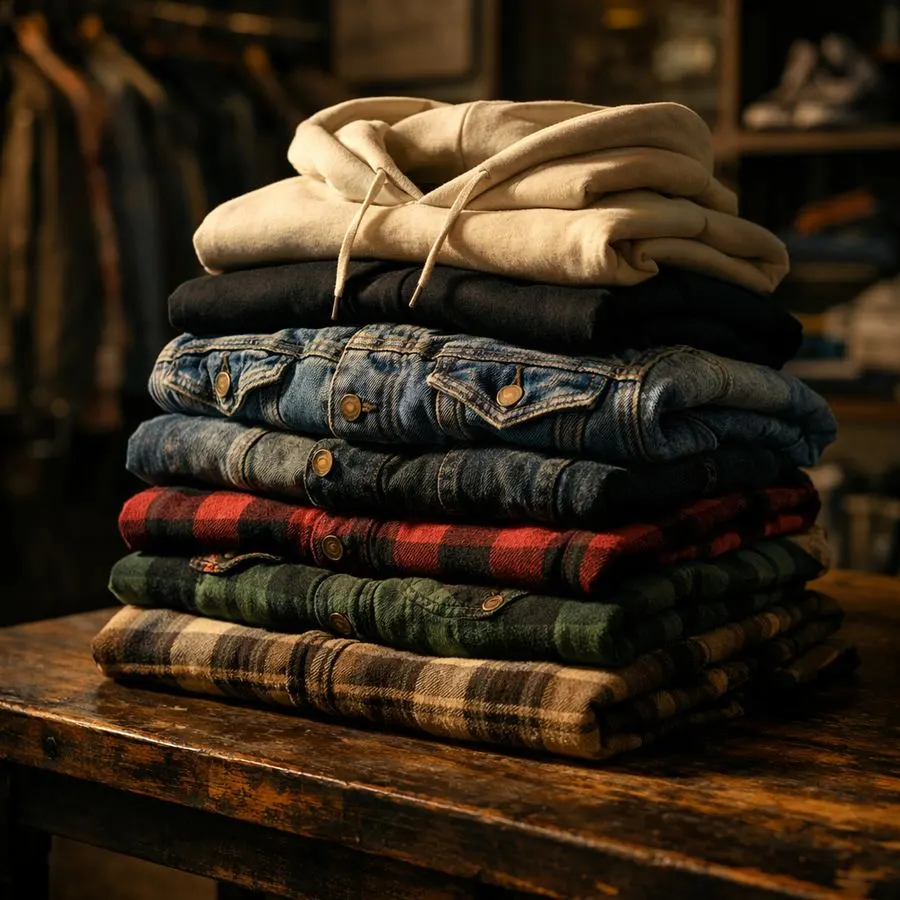 Những món streetwear được gấp gọn tại TL