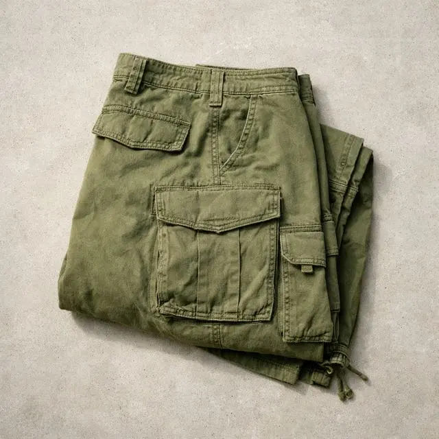 Quần Cargo Olive